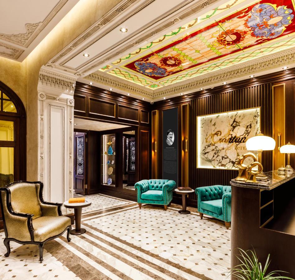 Cronton Design Hotel Istanbul Eksteriør billede Lobby